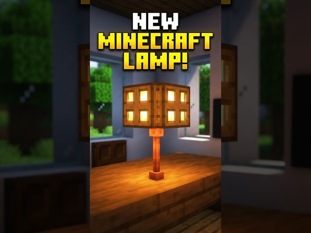 How to build a secret lamp in Minecraft 🤫 #minecraft #tutorial