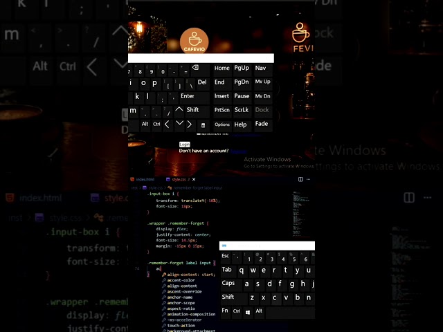 Create a beautiful login form with HTML CSS 🚀 #ui #uidesignlearning #htmlcss #css #html