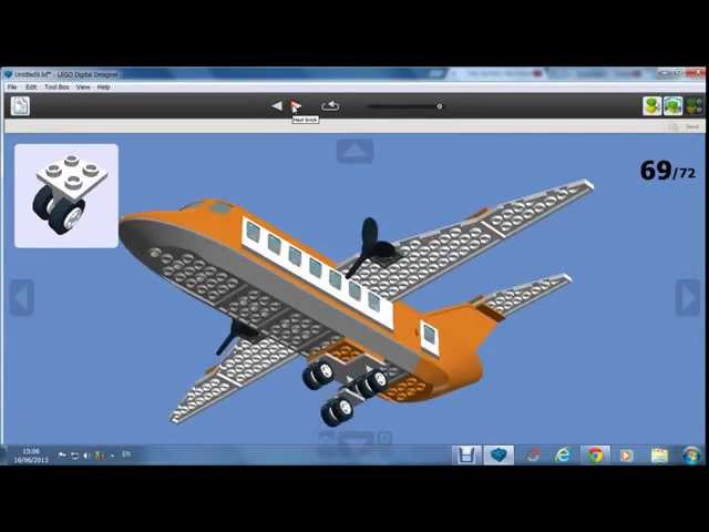 How to build a LEGO plane