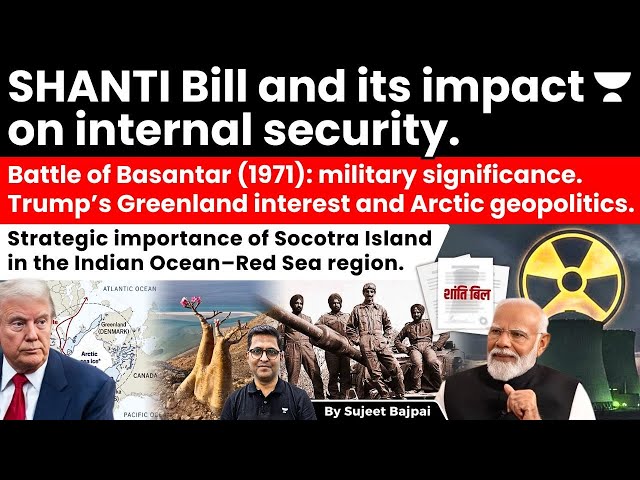 4 Strategic Flashpoints Changing the World Order | SHANTI Bill to Greenland