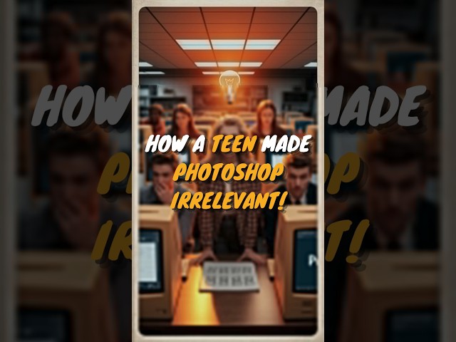How a Teen Made Photoshop Irrelevant! #Shorts #Canva #MelaniePerkins #Photoshop #StartupStory #Facts