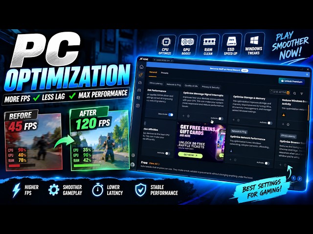 🔥 BOOST FPS & FIX LAG! 🚀 Ultimate PC Optimization Guide 2026 | Higher FPS & Lower Latency