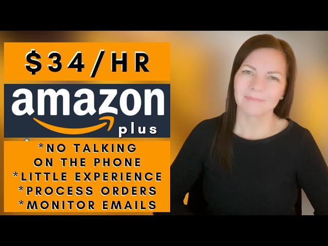 Amazon is Hiring Remote plus No Phone Little Eperience Work From Home Jobs 2026
