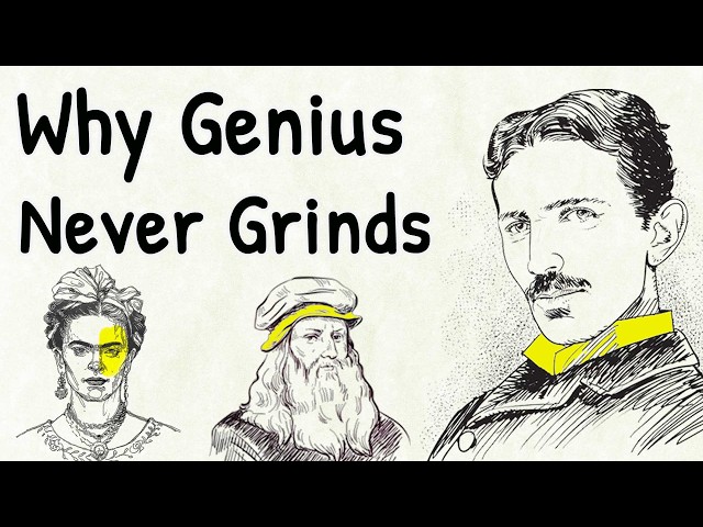 How Geniuses Achieve Breakthroughs Without Constant Effort