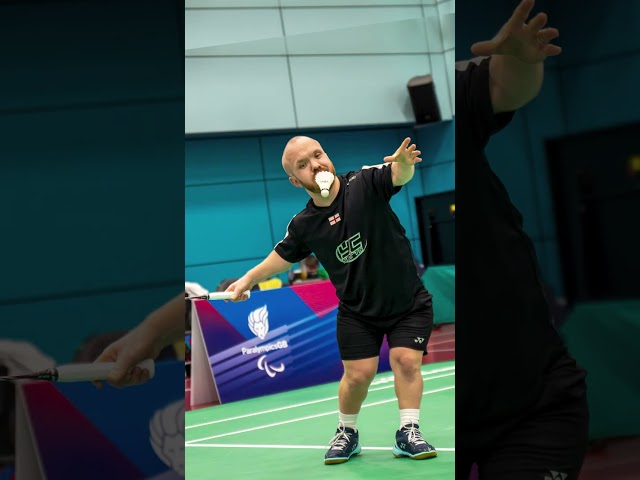 We lock in when we see a shuttlecock on the badminton court! 🔥🎯