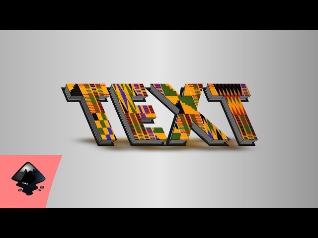 Inkscape Tutorials : Amazing Effect Custom Text