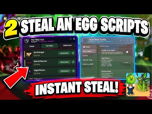 [NO KEY] 2 NEW Steal An Egg Scripts! (Roblox) | 🥚AUTO FARM + AUTO STEAL + EGG PREDICTOR + NEW EVENT!