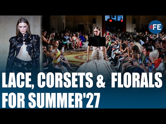 ‘Romance & Fantasy’: Christian Siriano Transforms the Runway With His Spring/Summer 2027 Collection