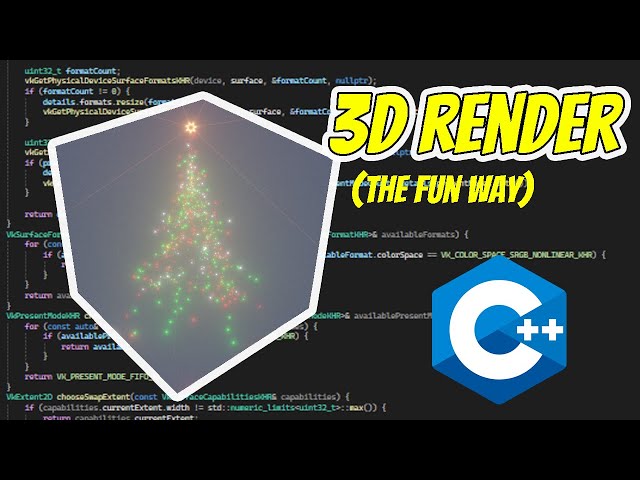 Learning 3D Rendering in Vulkan C++
