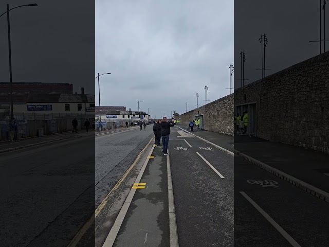 outside Bramley Moore Dock 2nd test event