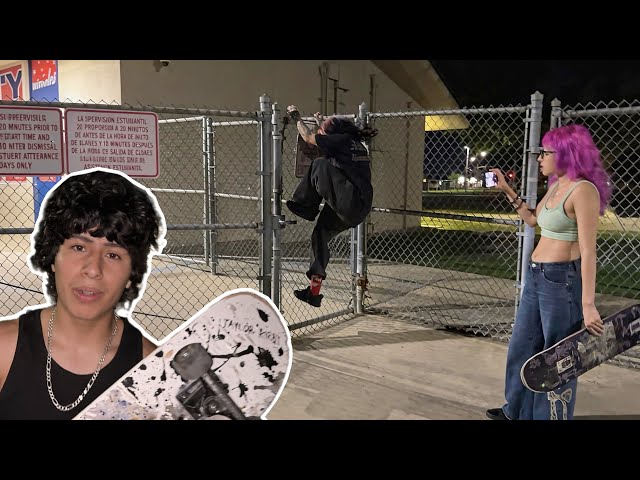 Sneaking Into Schools to Skate!!