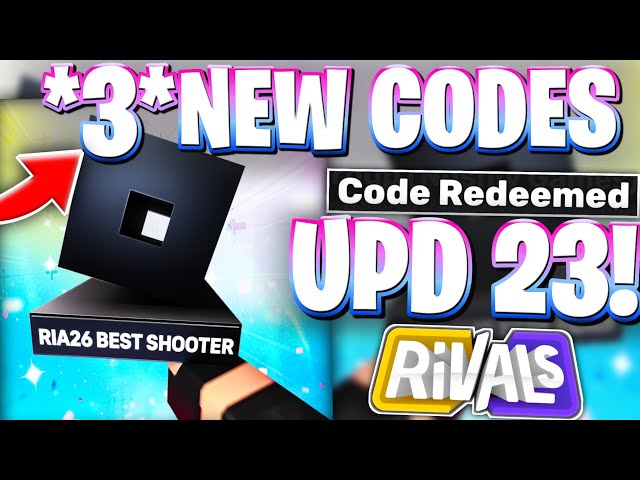 🏆*UPDATE 23* ALL BRAND NEW SURPRISE UPDATE 23 CODES FOR RIVALS! ROBLOX RIVALS CODES