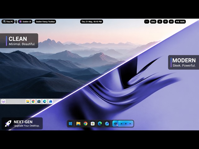 👉 The BEST Dock & Toolbar Setup for Windows 10/11 🤯 Seelen UI Customization Guide (2026) | ®™ |