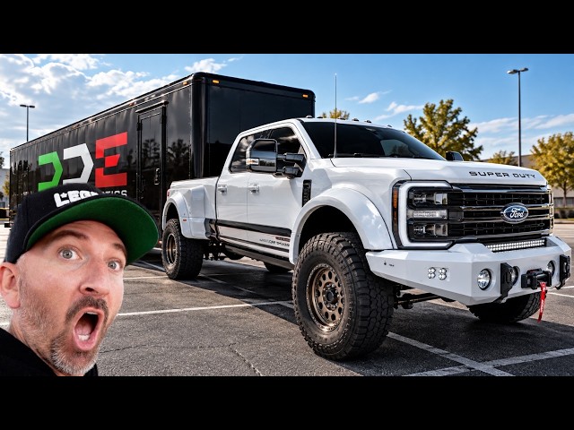Building Ultimate $240,000 DDE Supercar Tow Rig! *2026 Ford F450 Elevation Off Grid*