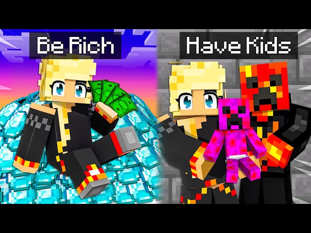 Wife vs EXTREME Would You Rather Competition - Minecraft