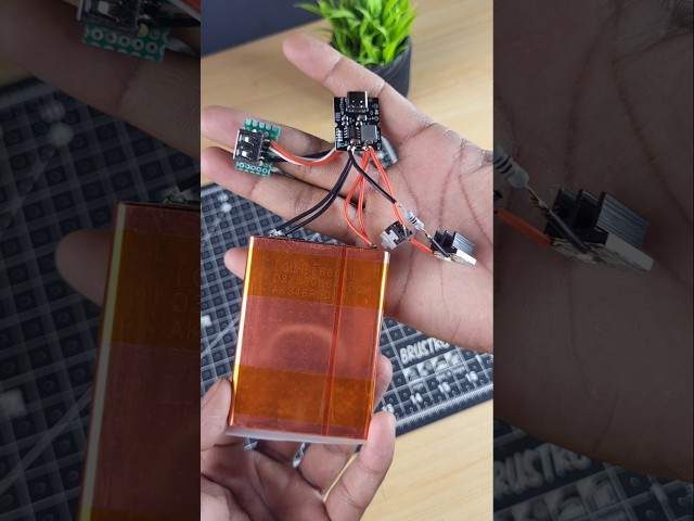 DIY Power Bank 🔋With Emergency Light💡 | #ashwinprojects #AltiumStudentLab