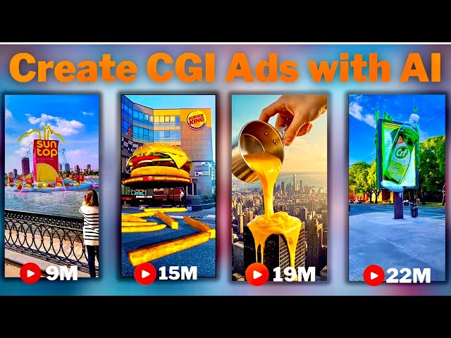 How I Made CGI Ads Using Only Free AI
