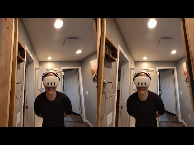 Leaving the Airbnb - Quest 3 3D Pass Through Video [Watch in YouTubeVR]