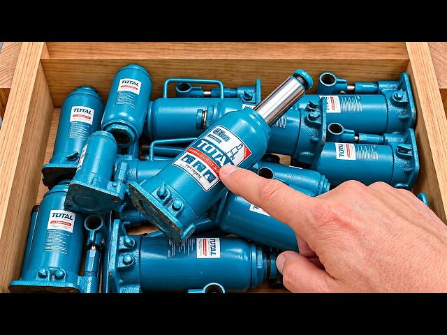 4 Million-Dollar Inventions from a 65-Year-Old Carpenter! Turn a Hydraulic Car Jack into CASH!