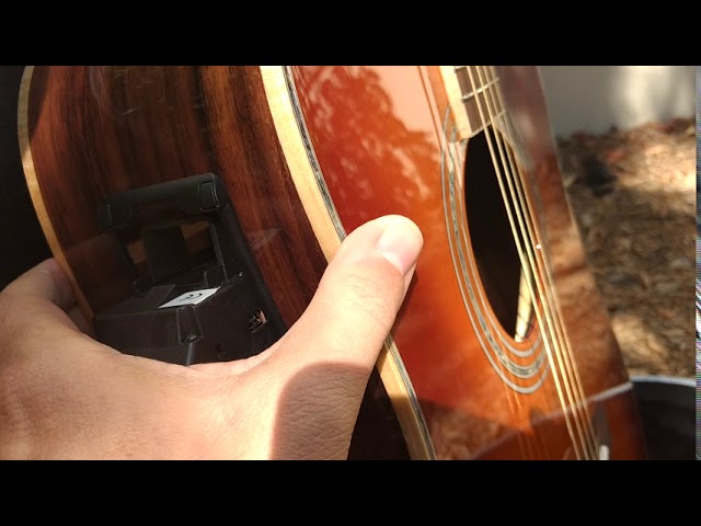 What is the Fishman Aura sound imaging system and how does it work?  Zager Easy Play Guitars.