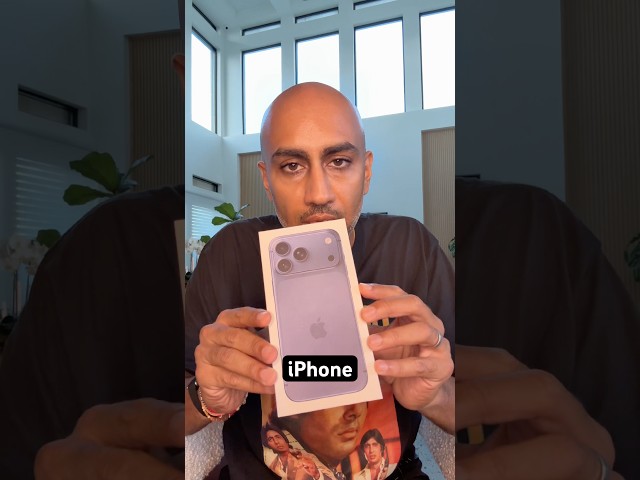 Unboxing iPhone 17 Pro Max Deep Blue 😁 #iphone #iphone17promax #apple #tech