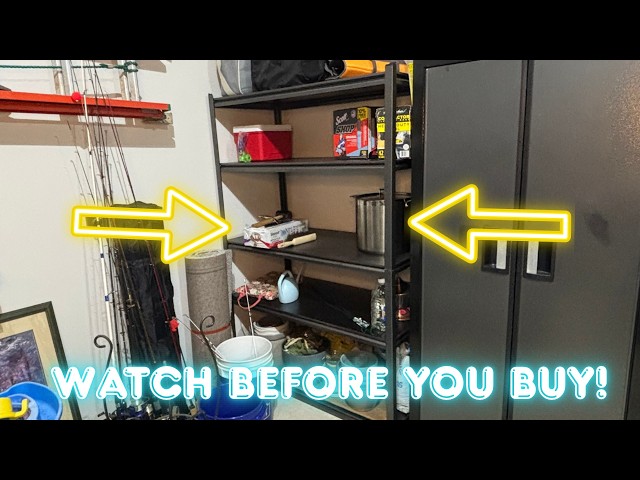 Honest review with garage shelving