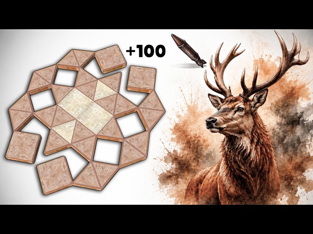 Rust - Perfect Base 2x1 for TRIO - QUAD design | +100 rockets  (super strong)