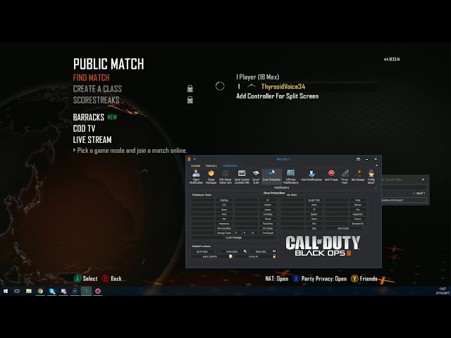 ApparitionNET Studio: Black Ops 2 Stat Spoofer (Remote Recovery)