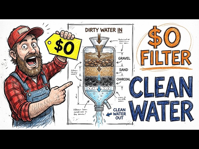 This $0 Sand Filter Removes 99.9% of Bacteria — Red Cross Used It 40 Years