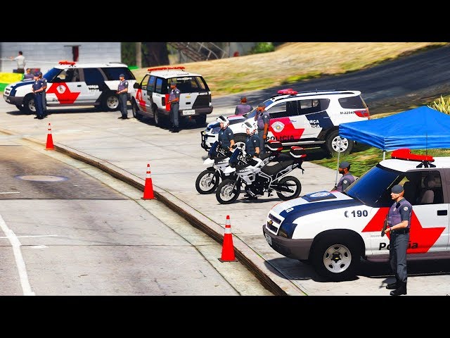 GTA V POLICE LIFE | BLITZ AT THE ENTRANCE TO THE FAVELA, IT WENT VERY BAD. EP229