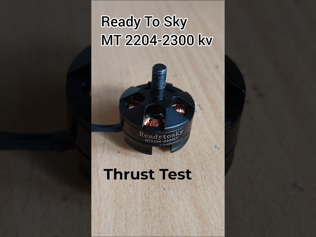 2204-2300 Kv Motor Thrust Test With 5 inch Propeller #shorts #drone #viral #reels #fpv
