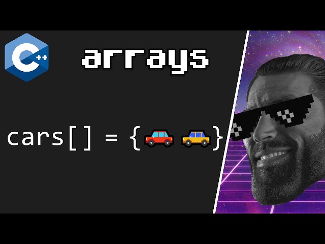 C++ arrays explained 🚗