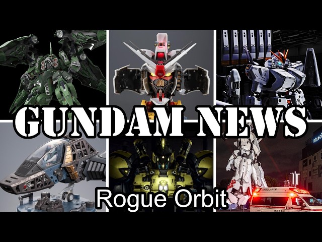 September Gunpla, RX-78-2 Bust, RIP Unicorn, Rogue Orbit Customization, And More [Gundam News]