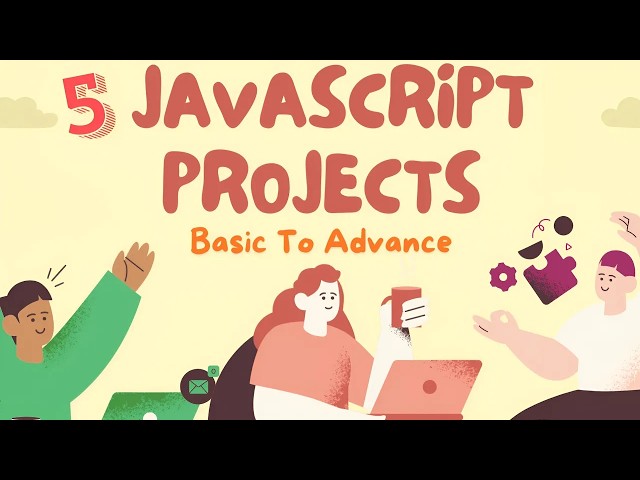 HTML, CSS, & JavaScript Projects for Beginners Course (2026)