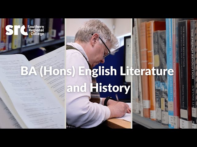 English Literature and Modern History Degree at SRC 📜🎓