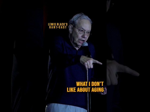 What I Don't Like About Aging | Lewis Black's Rantcast shorts