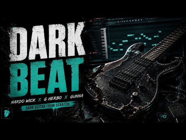 Making Dark guitar Beats from Scratch ( Travis scott, Nardo wick, Don toliver Type Beat)