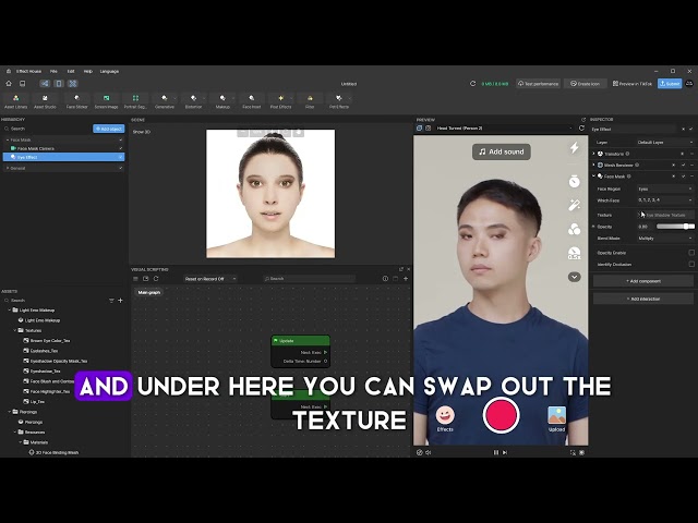 How to Make a TikTok Makeup Filter in Effect House (beginner friendly, no drawing needed!)