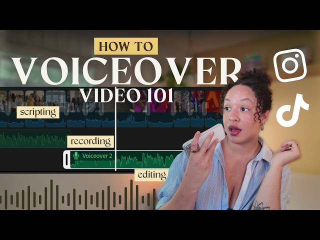 Voiceovers Made Easy: Script, Record & Edit with Confidence | VOICEOVER 101