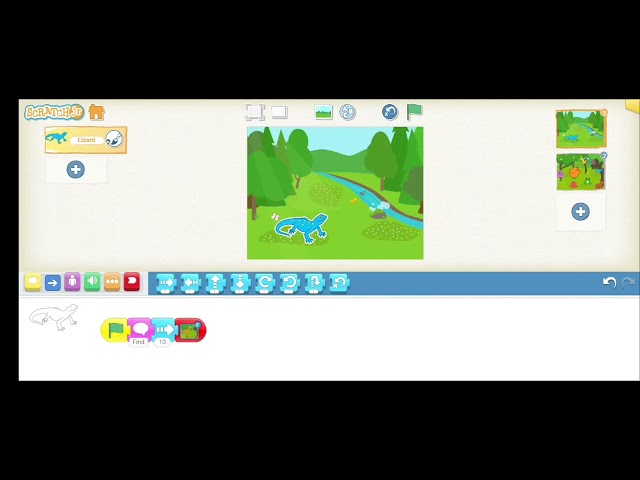 Hide and seek #coding #games #codingal #scratchjr #code #code #scratch