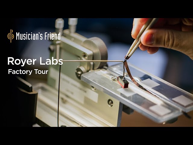 Royer Labs - A Factory Tour of the Ribbon Microphone Manufacturer