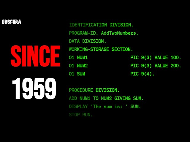 COBOL: The Code Banks Can't Replace