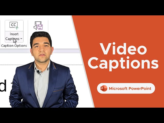 How to Add Captions to Videos in Microsoft PowerPoint — Accessibility Made Easy