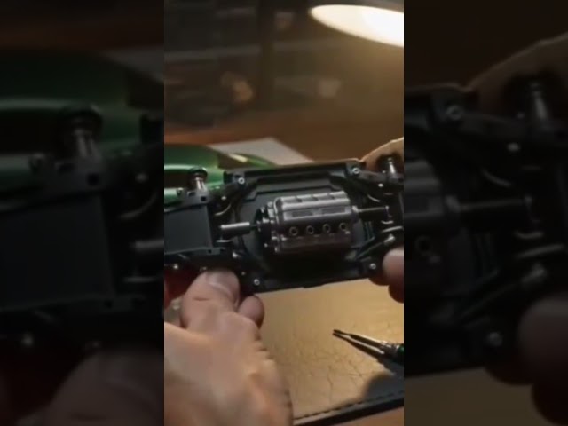 Building a Python Green Porsche GT3 RS Miniature From Scratch