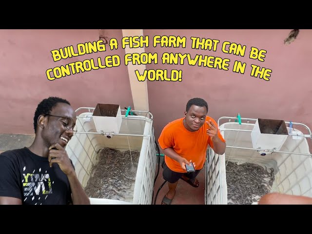 AQUACULTURE MADE EASY: Building a fish farm that can be controlled from anywhere in the world!