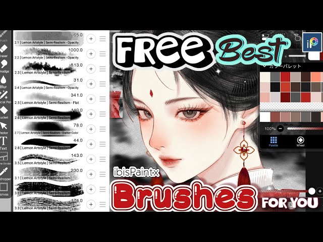 Free Best Semi Realism Brushes giveway || Render With Me ♥️ ||