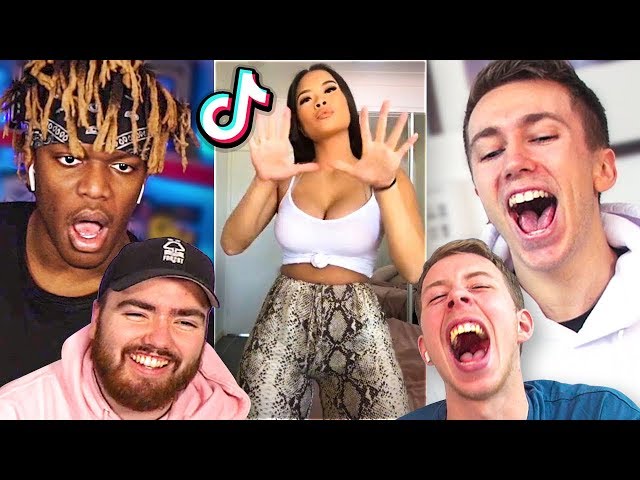 *IMPOSSIBLE* TIKTOK TRY NOT TO LAUGH with KSI, Calfreezy, Randolph & Jordz