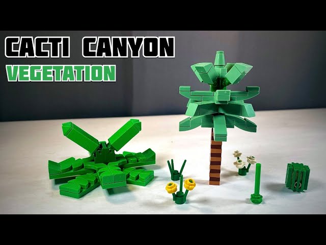 Cacti Canyon Plants Tutorial | LEGO Minecraft Dungeons