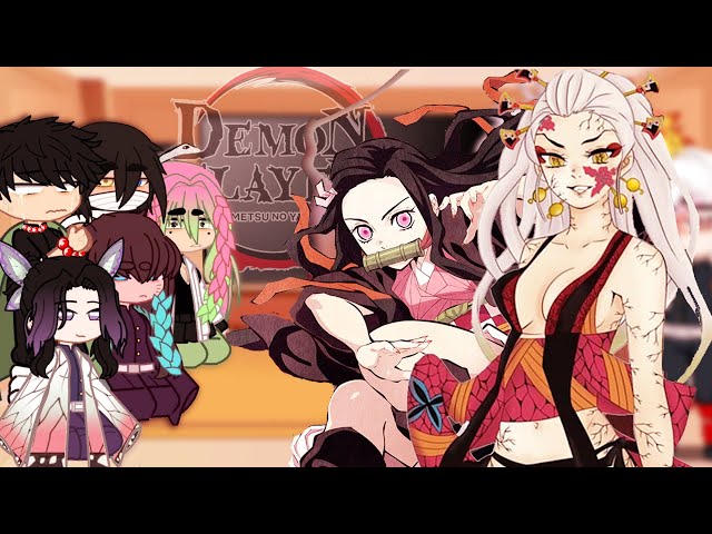 ✨Hashiras react to Nezuko vs Daki -- Gacha Club -- Demon Slayer✨
