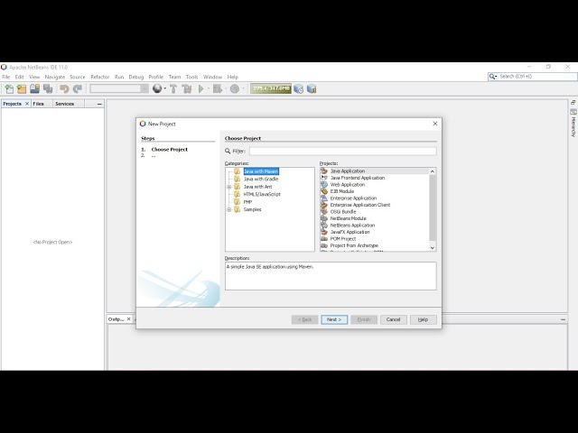 How to Create Your First Java Project Using NetBeans IDE